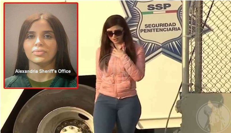 Sólo pasa dos horas al día fuera de su celda Emma Coronel