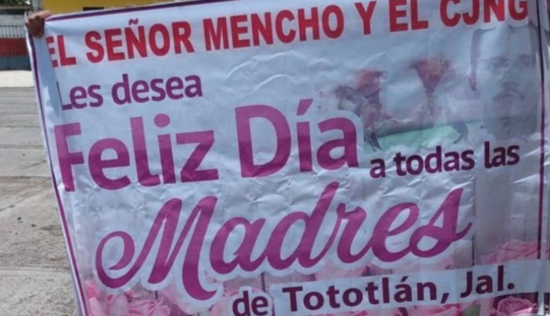 CJNG entrega regalos por el Día de las Madres en Jalisco