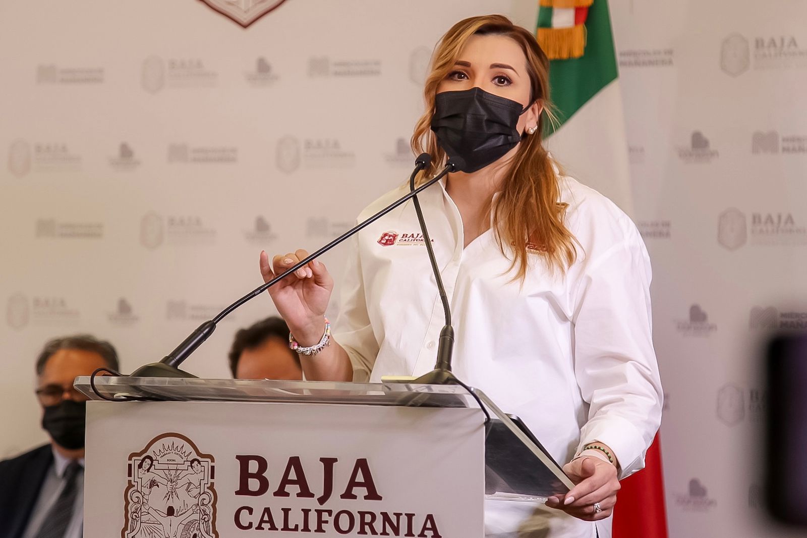 BC lidera vacunación anti covid-19 en México: Marina del Pilar