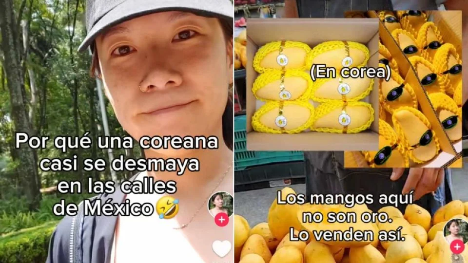 Surcoreana se sorprende por el costo de las frutas en México: ‘Los mangos aquí no son oro’